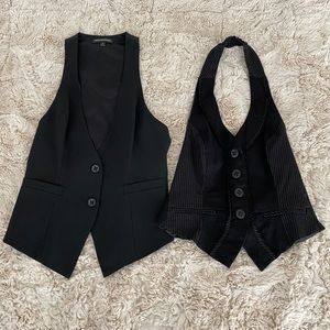 Express Design Studio Vests, 2 for 1 price, Size 6 and Medium